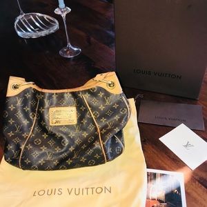 Louis Vuitton PM Galleria Monogram Hobo